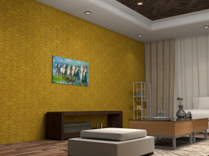 living room interior Modèle 3D