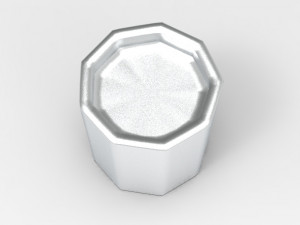 l-key bolt Model 3D