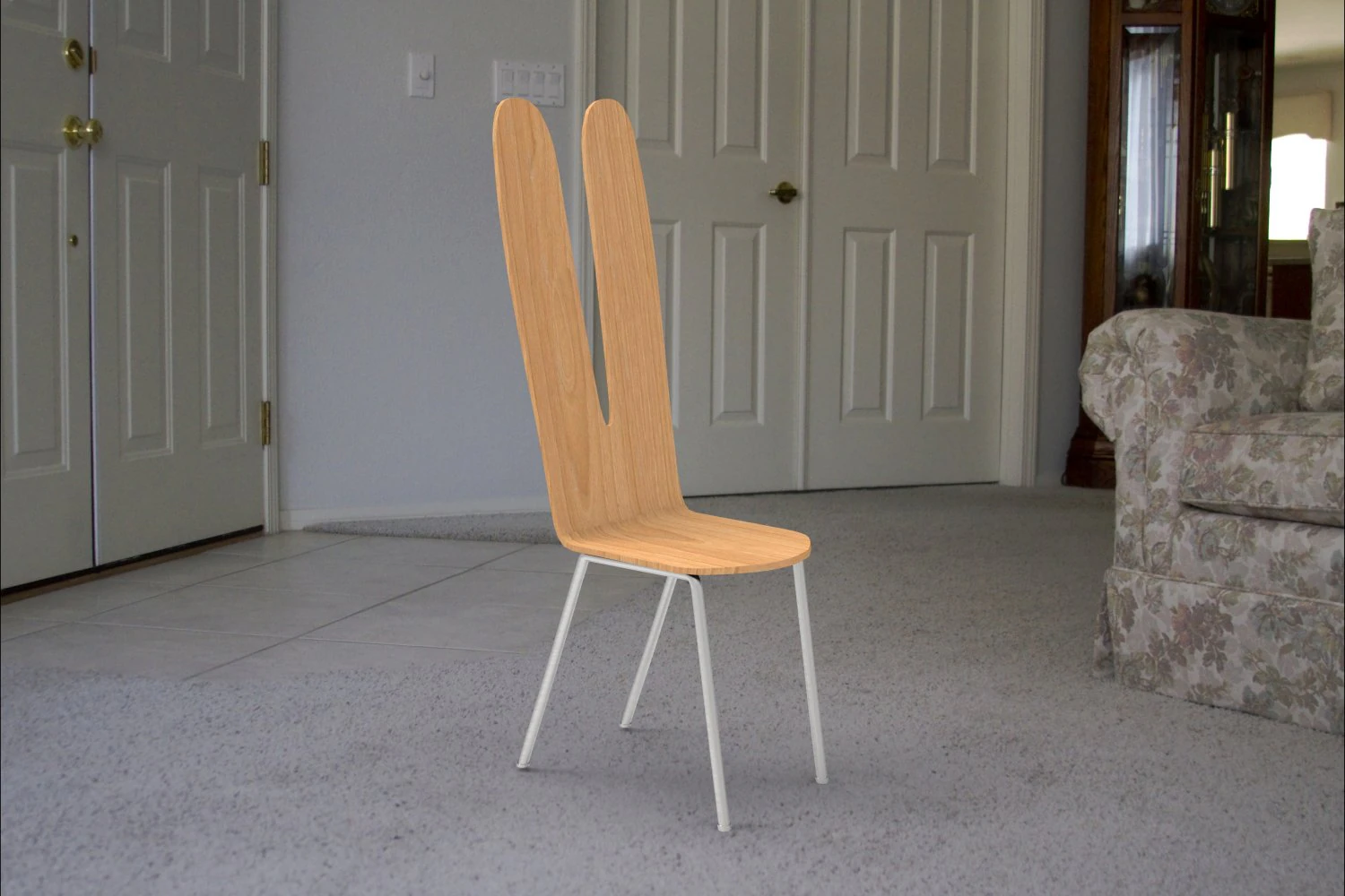 unique design chair 3D Model .c4d .max .obj .3ds .fbx .stl .blend 