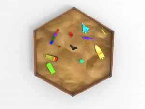 sandbox toys 3D Model