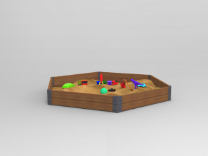 sandbox toys 3D Модель