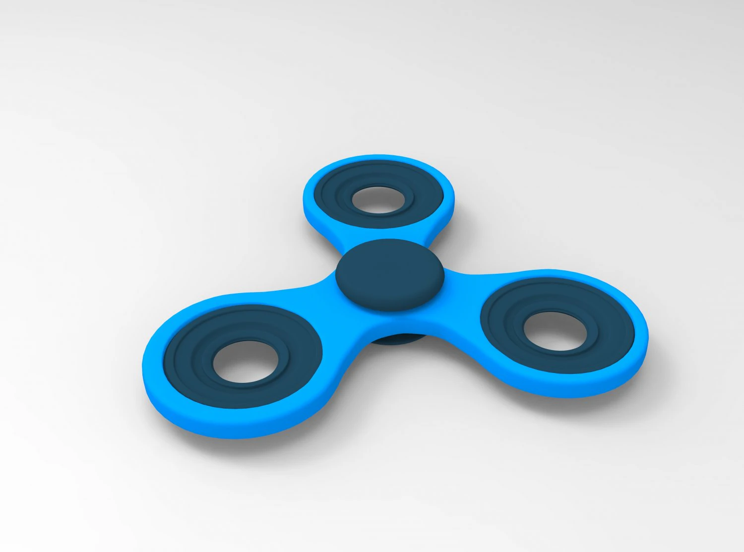 fidget spinner 3D Model .c4d .max .obj .3ds .fbx .stl .blend 