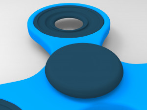 fidget spinner 3D 모델