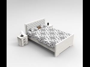 single bed 3D Model