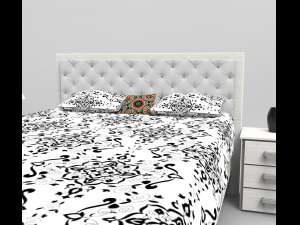 single bed 3D Модель