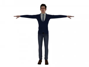 office man 3D Model
