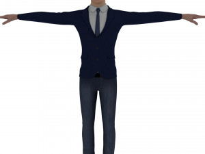 office man Modelo 3D