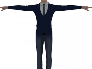 office man 3D Model
