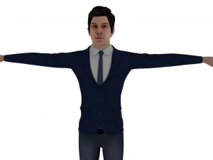 office man 3D Model