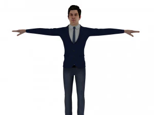 office man 3D Model