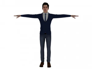 office man 3D Model