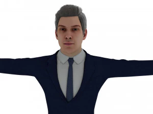 office man 3D Model
