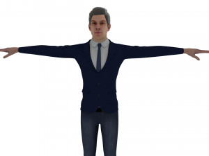 office man Modelo 3D