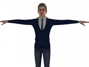office man 3D Model