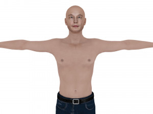 elon musk Model 3D