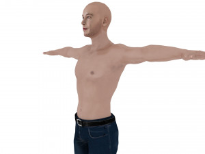 elon musk Model 3D
