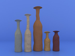 mexican vases 3D Model