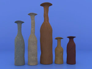 mexican vases 3D Model