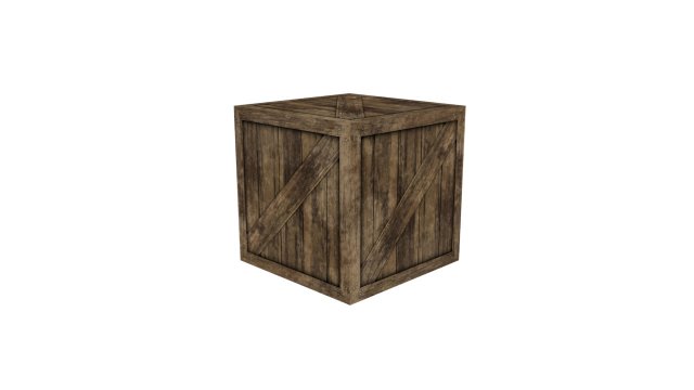 wooden cube 3D Model .c4d .max .obj .3ds .fbx .stl .blend