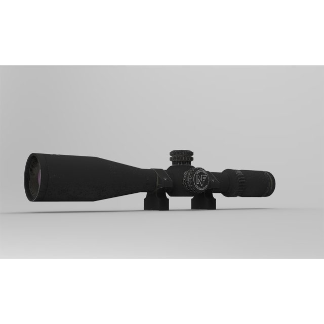 nightforce atacr 4-16x42 f1 tactical rifle scope 3D Model .c4d .max .obj .3ds .fbx .stl .blend 
