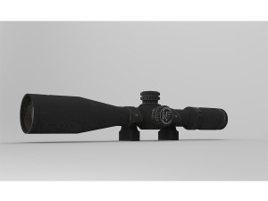 nightforce atacr 4-16x42 f1 tactical rifle scope 3D Model