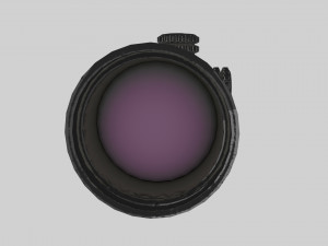 nightforce atacr 4-16x42 f1 tactical rifle scope 3D Model