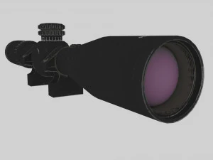 Nightforce Scope Game-Ready 3D Model