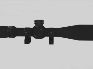 Nightforce Scope Game-Ready 3D Model