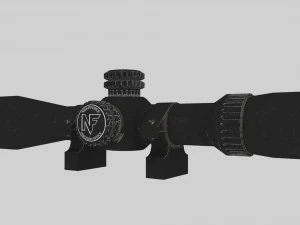 Nightforce Scope Game-Ready 3D Model