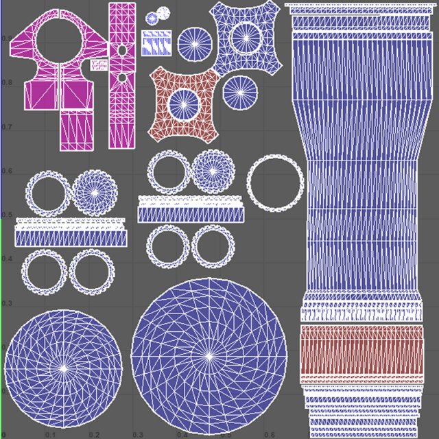 Nightforce Atacr 4-16x42 F1 Tactical Rifle Scope 3D Модель In.