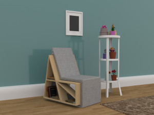 sitting room theme Modello 3D