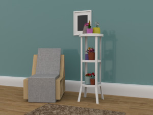 sitting room theme Modello 3D