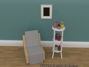 sitting room theme Modello 3D