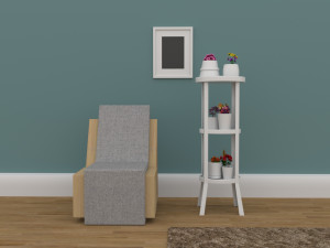sitting room theme Modello 3D