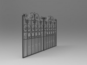Large Gate Modello 3D