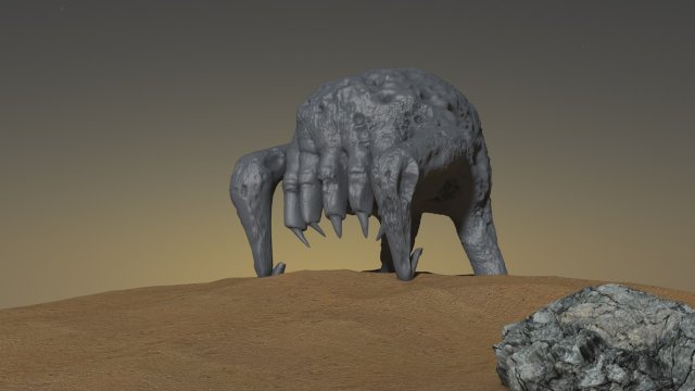 headcrab monster Model 3D .c4d .max .obj .3ds .fbx .stl .blend