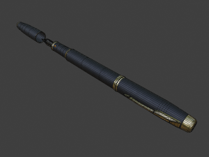 fountain pen Model 3D
