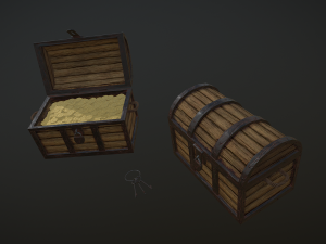 treasure chest 3D Модель