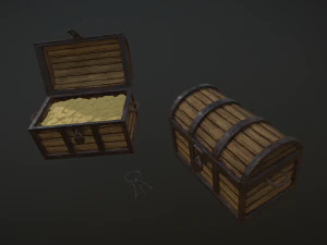 treasure chest 3D Model