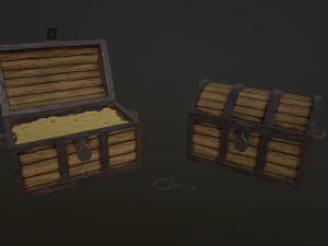 treasure chest 3D Model