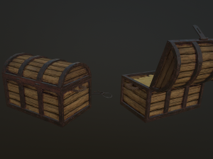 treasure chest 3D Модель