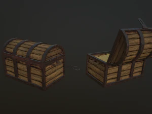 treasure chest 3D Model