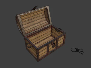 treasure chest 3D Model