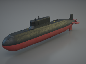 submarine Modèle 3D