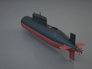 submarine 3D Model