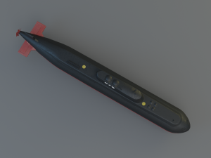submarine 3D मॉडल