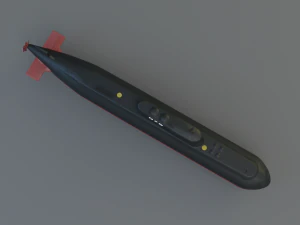 submarine 3D Model