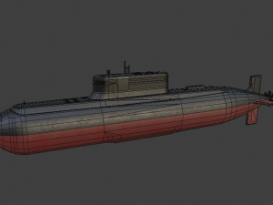 submarine 3D मॉडल