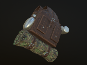 backpack 3D 模型