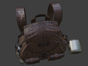 backpack 3D 模型
